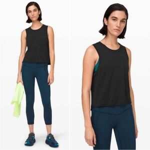 Lululemon Train to Be Tank Top Black 6